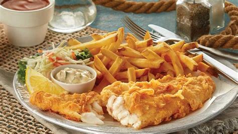 swiss chanel fish and chips|Fish & Chips are here! Hand breaded haddock and signature .